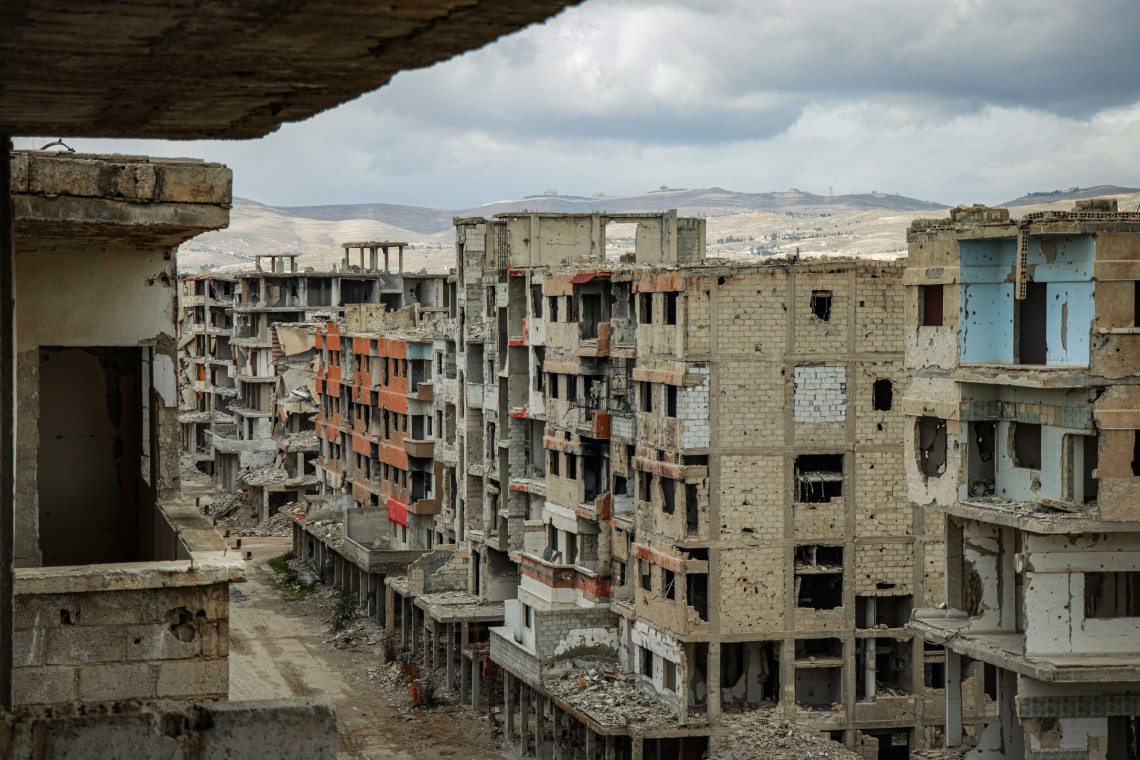 ضاحية داريا في دمشق، سورية (2024). عمار صبوح\اللجنة الدولية