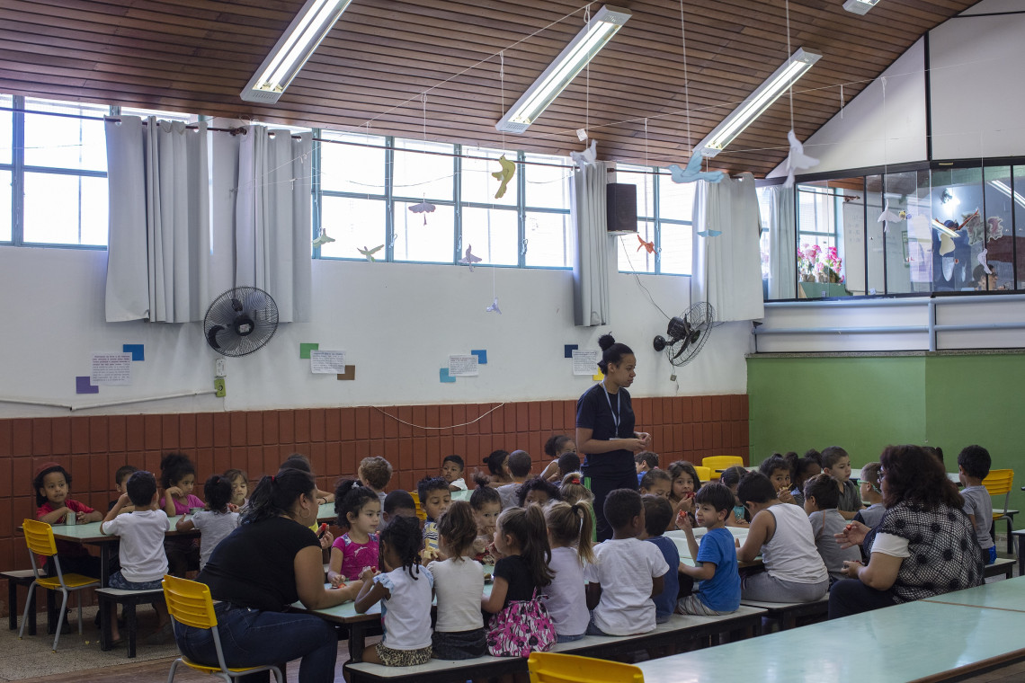 A municipal school in Porto Alegre.