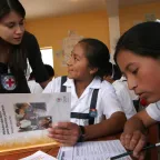 Ayacucho. Workshop for the Exploring Humanitarian Law (EHL) programme. 