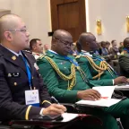 Military officers participate in Senior Workshop on International Rules governing Military Operations (SWIRMO). ICRC