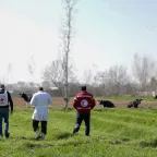 ICRC and SARC staff in rural Damascus.