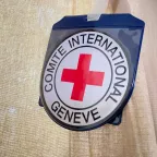 ICRC Emblem badge hang