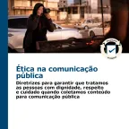 Capa da publicação "Ética na comunicação pública"