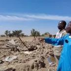 A la découverte des ravages de l'inondation