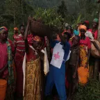 Tree planting campaign in Bukeye commune/ Muramvya, funded by ESF in 2023