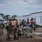 Refugees in Musenyi camp in Burundi