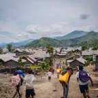 Sake dans le Nord-Kivu à l'Est de la RD Congo