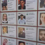 Fichas de personas desaparecidas en el Memorial a las Víctimas de Desaparición en Tijuana, Baja California