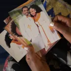 Tiegsti Desta, 33, from Ethiopia, has been looking for her husband for nearly 3 years. 