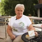 Liudmyla in Poltava Region waits for her son to return from captivity.