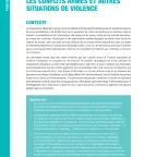 POSITION DU CICR SUR LE CHANGEMENT CLIMATIQUE ET LES CONFLITS ARMÉS ET AUTRES SITUATIONS DE VIOLENCE