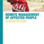 Remote Management of Affected People Desk Review: Lessons Learned and Implementation Guidelines