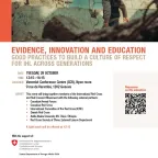 Evidence Innovation Education Flyer