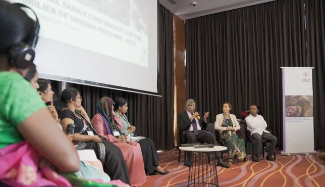 First National Conference for the Families of Missing Persons in Sri Lanka. ICRC