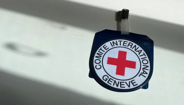 ICRC Emblem badge simple