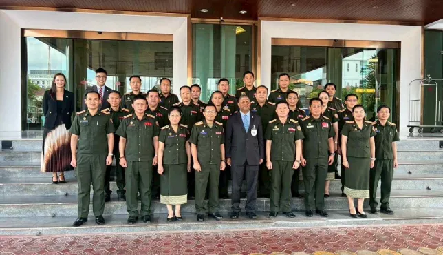 Laos IHL seminar for armed forces