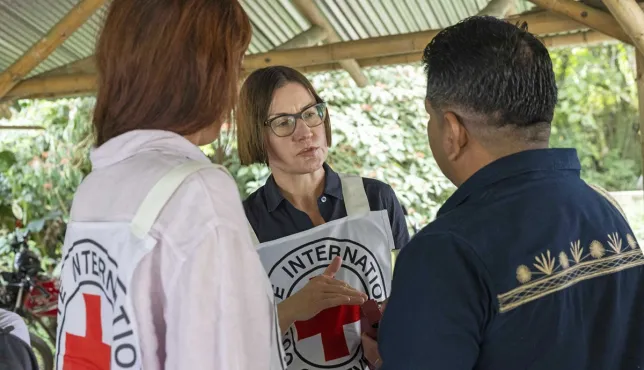 President Mirjana Spolraric in Colombia