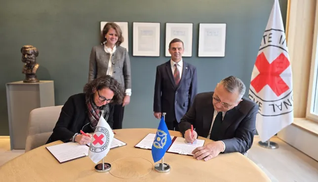 Signing of the resolution between the ICRC and the CSTO