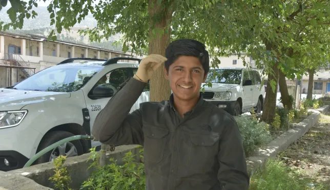 Sirwan - Weapon Contamination victim from Erbil, Iraq.