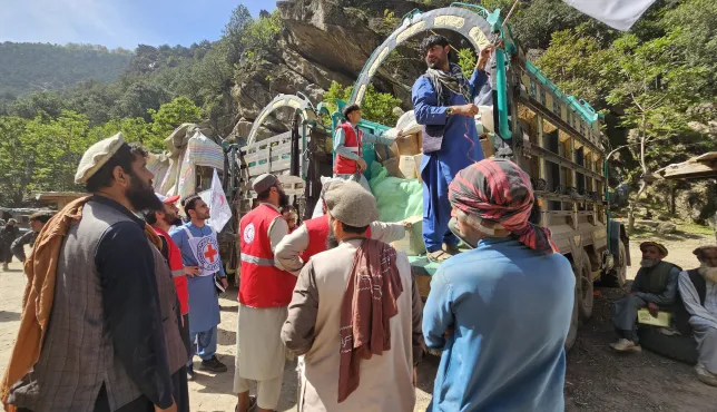 ICRC response in Kamdesh and Barg-e-Matal Districts, Nuristan Province