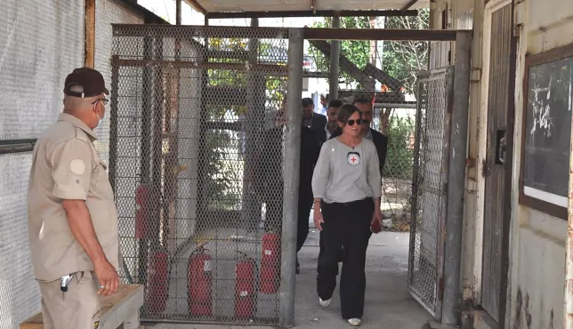 ICRC president Mirjana Spoljaric visited Al-Karkh detention facility in Baghdad where she spoke with detainees and delivered messages from their family members