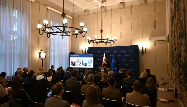 ICRC Chief Legal Adviser Cordula Droege visit to the MFA of Poland for high level briefing on IHL