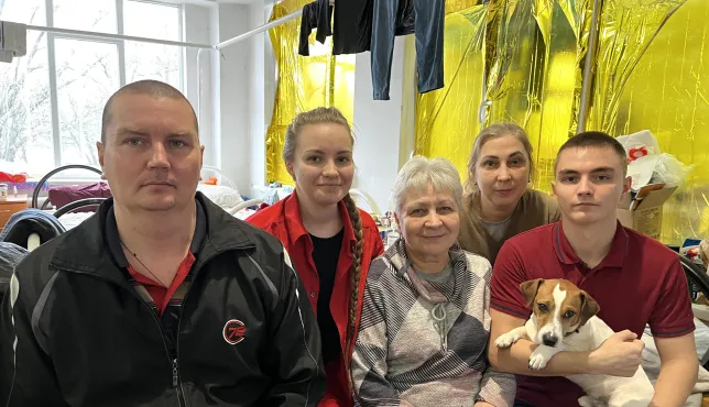 Daniil and his family were evacuated from Pokrovsk