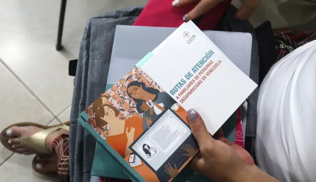 Ruta de atención a familiares de personas desaparecidas en Venezuela
