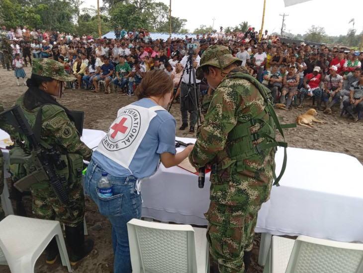 Liberación CICR Colombia Nariño