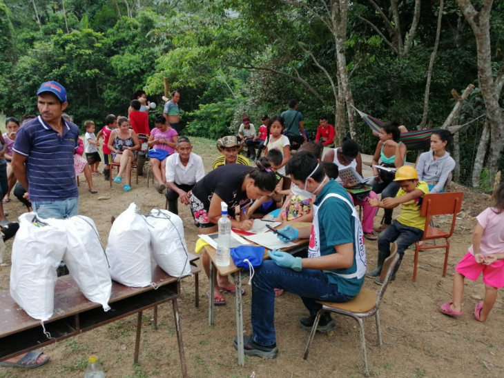 Ayudas humanitarias del CICR en Catatumbo, Colombia