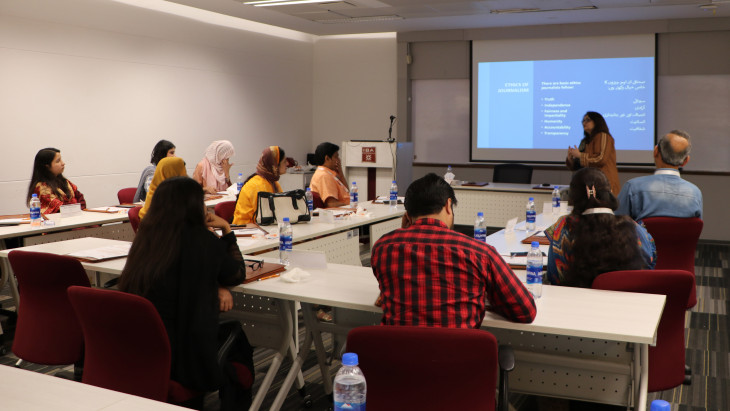 Workshop in progress at CEJ-IBA