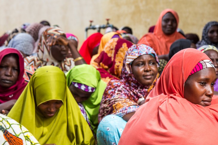 Maiduguri, Nigeria. The conflict in northern Nigeria has escalated into a regional humanitarian crisis, affecting the neighbouring countries of Cameroon, Chad and Niger, and the number of widows may well rise. 