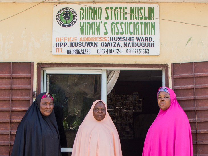 Maiduguri, Nigeria. The ICRC began working with the Borno State Widows Association in 2013.