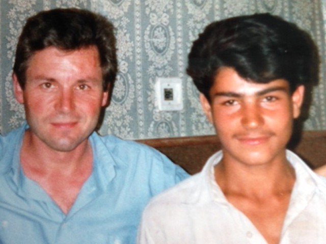 Pierre was happy to see former detainee Mushfig in Baku.