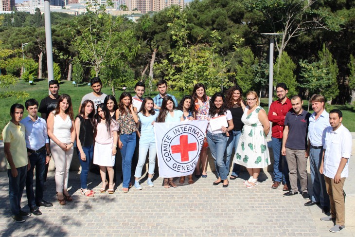 The students and presenters after the summer school.