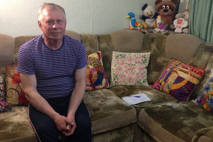 Dmitry moved from Lugansk, Ukraine, to Russia's Rostov region in summer 2014.