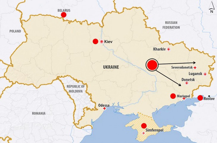 Ukraine crisis: What the ICRC is doing - January & February 2015
