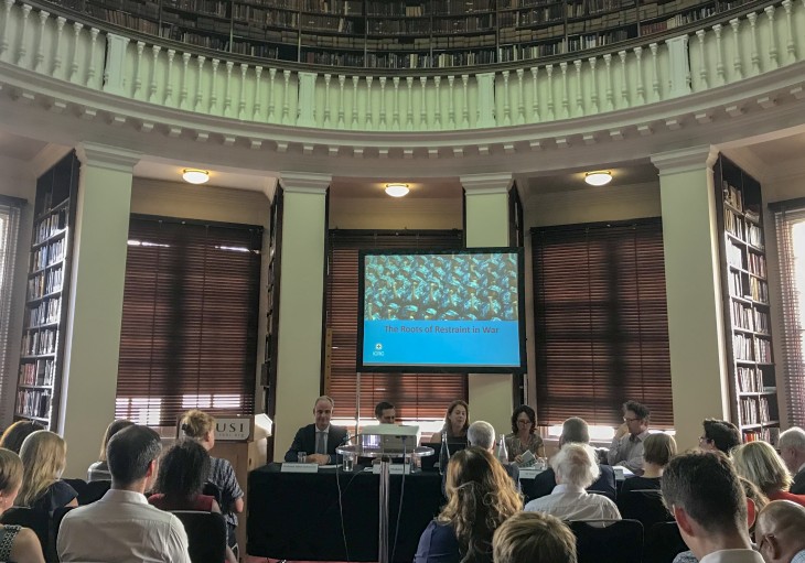 ICRC report launch at RUSI in London