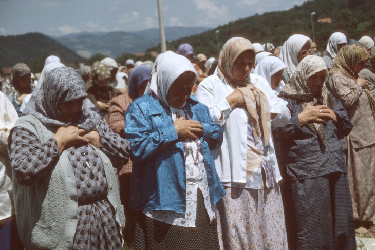 Commemoration of the sixth anniversary of the Srebrenica massacre.