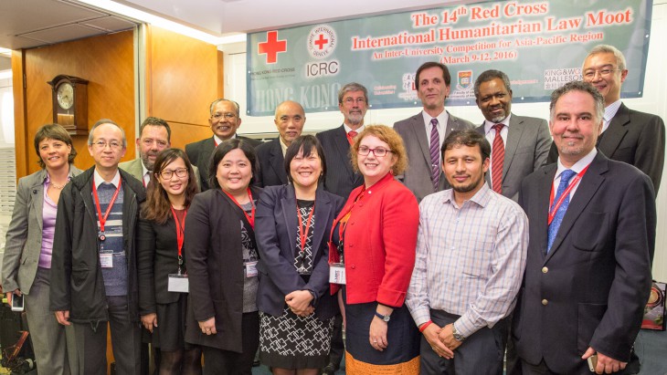Semi-final judges and organizing committee.