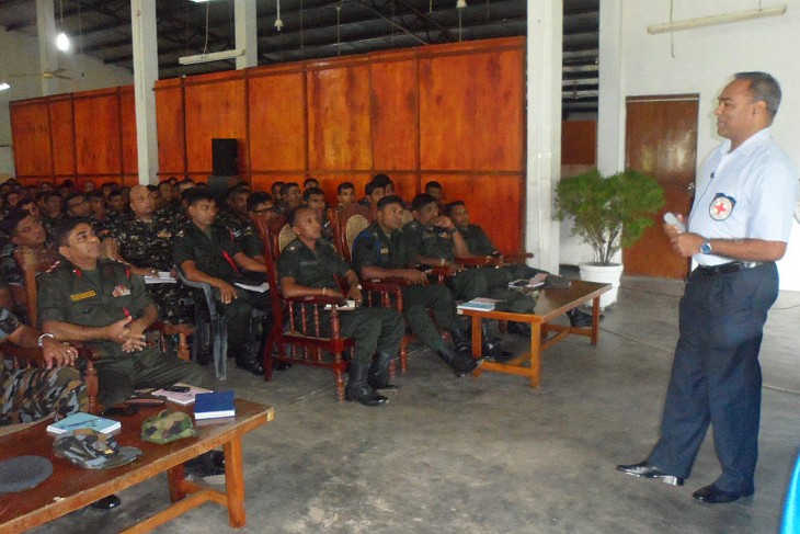 The ICRC is promoting international humanitarian law in Sri Lanka
