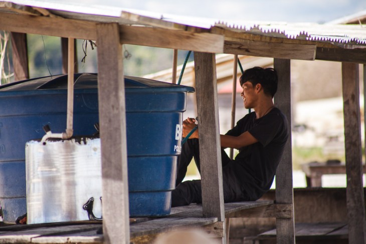 A comunidade indígena Tarau Paru recebeu melhorias que beneficiam 600 pessoas. Foto: B.Mast/CICV