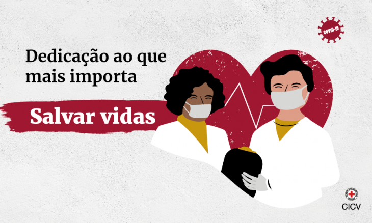 Coronavirus homenagem profissionais de saúde