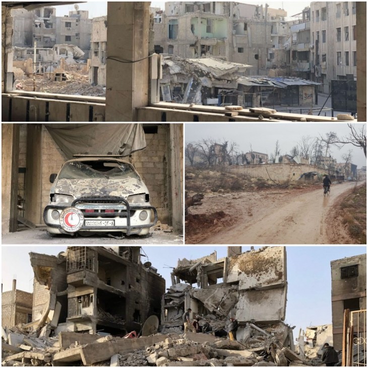 La guerra en Siria hoy. / CICR
