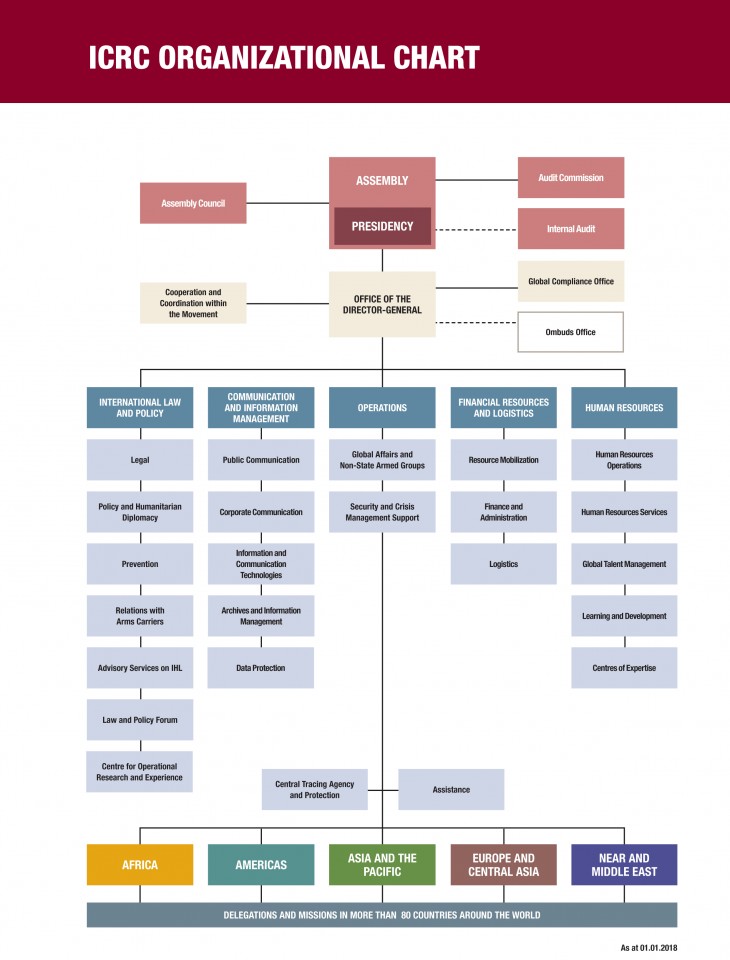 Red Cross Organizational Chart